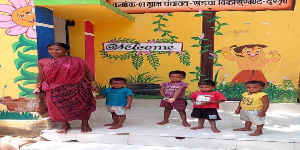 बस्तर के 2000 आंगनबाड़ी केंद्रों में कुपोषण के विरुद्ध महाभियान की तैयारी
