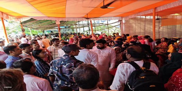 पुरशुड़ा में ‘जनकल्याण शिविर’, विधायक विमान घोष ने सुनी लोगों की समस्याएं