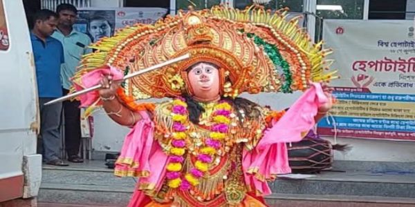 छऊ नृत्य के जरिए हेपेटाइटिस के प्रति जागरूकता अभियान