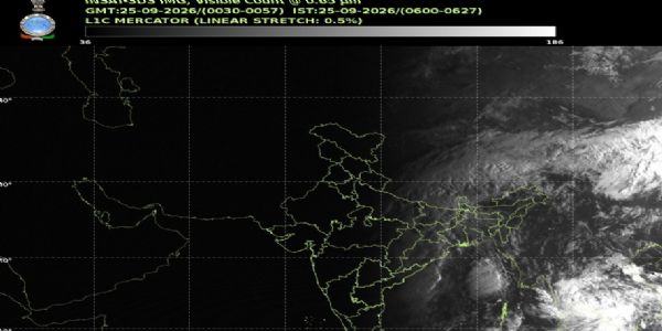 भारत मौसम विज्ञान विभाग ने उपग्रह से प्राप्त तड़ित पूर्वानुमान जारी किया है। भारत मौसम विज्ञान विभाग ने उपग्रह से प्राप्त तड़ित पूर्वानुमान जारी किया है।