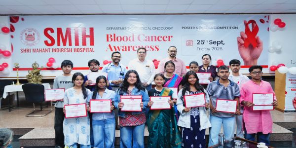 ब्लड कैंसर के लक्षणों और समय पर जांच पर जागरूकता कार्यक्रम