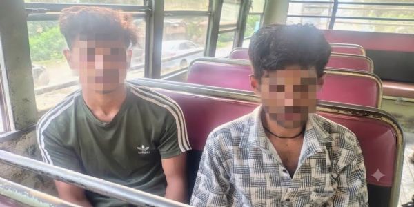 कांगड़ा में निजी बस सवार दो युवकों से चिट्टा बरामद, गिरफ्तार