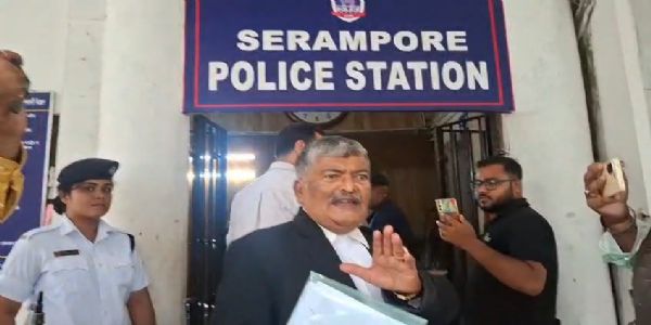 श्रीरामपुर में सभा से एक दिन पहले थाने पहुंचे पूर्व विधायक असित मजूमदार