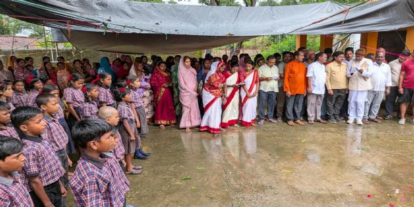 सामूहिक रूप से गूंजा वंदे मातरम्, राष्ट्रभावना का दिया संदेश