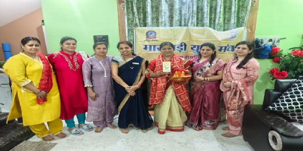 मारवाड़ी युवा मंच ने पांच महिला प्रतिभाओं को किया सम्मानित