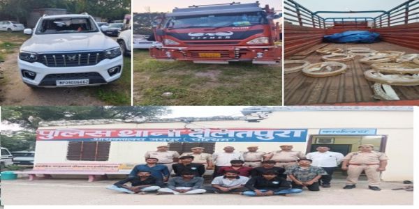 ट्रांसफॉर्मर फैक्ट्री में कॉपर चोरी करने वाले गिरफ्तार