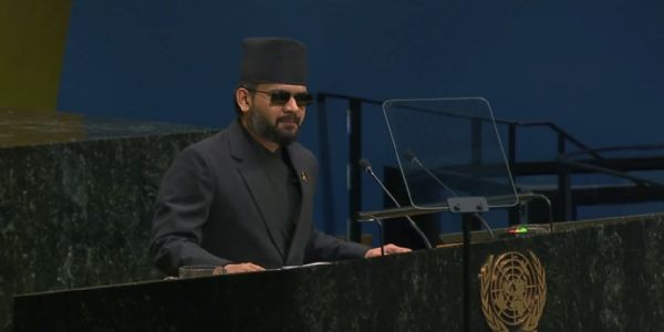 संयुक्त राष्ट्र में बालेन्द्र शाह का संबोधन संयुक्त राष्ट्र में बालेन्द्र शाह का संबोधन