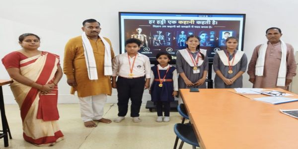 अयोध्या : संकुल स्तरीय विज्ञान मेला में शिवदयाल जायसवाल सरस्वती विद्या मंदिर इण्टर कॉलेज अव्वल