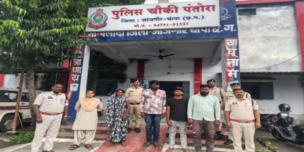 गणेश विसर्जन के दौरान विवाद में बुजुर्ग की पीट-पीटकर हत्या, चार आरोपित गिरफ्तार
