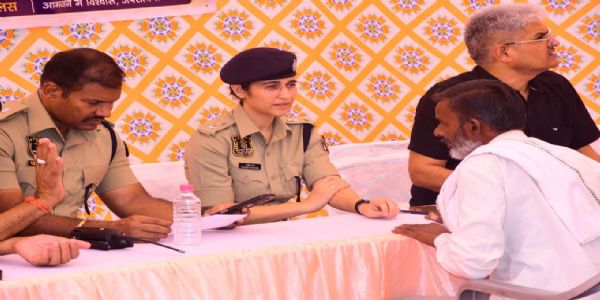 डीसीपी पूर्व ने जनसुनवाई में सुनी आमजन की पीड़ा: संबंधित अधिकारियों को दिए कार्रवाई के निर्देश
