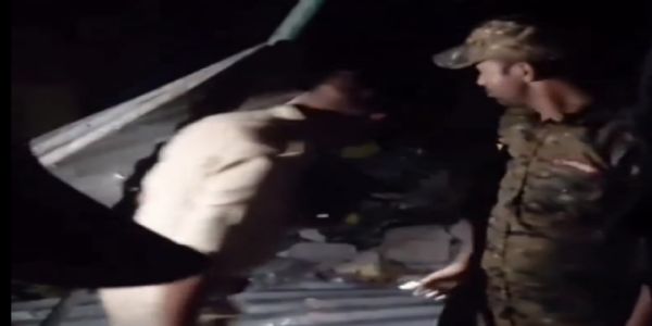 तेज आवाज के साथ हुए धमाके में पक्का घर का कमरा हुआ क्षतिग्रस्त, बम बनाने के दौरान विस्फोट की आशंका