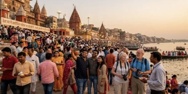 पर्यटन के वैश्विक मानचित्र पर चमकी काशी, सिक्योरिटी और कनेक्टिविटी से बन रही देश