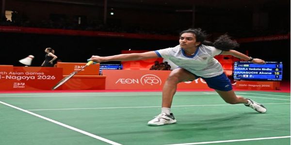 एशियाई खेल 2026: पीवी सिंधु क्वार्टर फाइनल में पहुंचीं, मियाजाकी को सीधे गेम में हराया