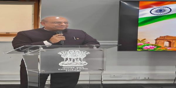 भारत-चिली के रिश्तों की असली ताकत दोनों देशों के लोगों की मित्रता में : विजेंद्र गुप्ता