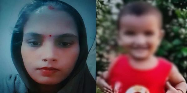 पति के चरित्र पर महिला करती थी शक, दो वर्ष की बेटी सहित पंखे से फंदा लगाकर की आत्महत्या