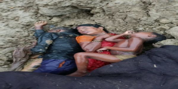 लखीमपुर खीरी में कच्ची दीवार गिरने से मलबे में दबकर पति-पत्नी और मासूम बेटे की मौत