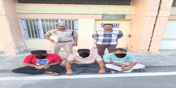 फरीदाबाद : मर्चेंट नेवी में नौकरी के नाम पर ठगी, मास्टरमाइंड सहित तीन गिरफ्तार