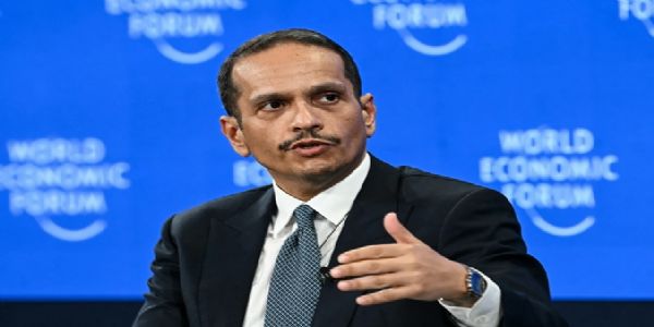 कतर के प्रधानमंत्री और विदेश मंत्री शेख मोहम्मद बिन अब्दुल रहमान अल-थानी