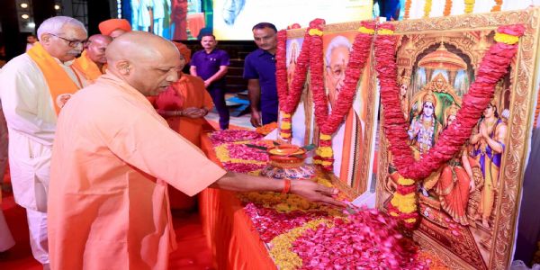 श्रीराम जन्मभूमि आंदोलन को अशोक सिंघल ने दी निर्णायक दिशा: योगी आदित्यनाथ