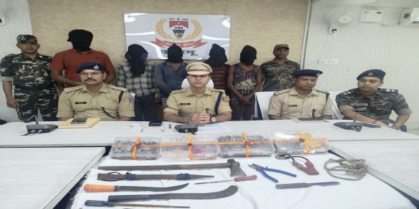 अंतरराज्यीय चोर गिरोह के पांच आरोपित गिरफ्तार