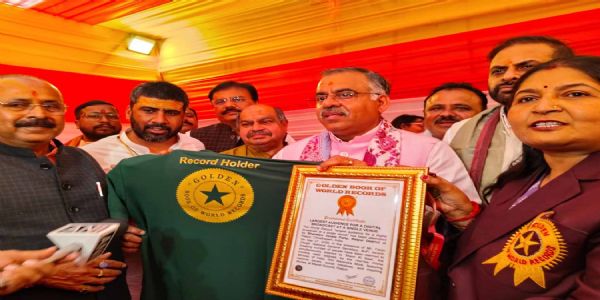 रायपुर में 40 हजार लोगों के साथ मन की बात का सामूहिक श्रवण, बना विश्व रिकॉर्ड : तरुण चुघ