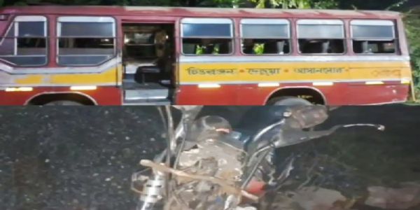 कुल्टी में 19 नंबर राष्ट्रीय राजमार्ग पर मिनीबस की टक्कर से बाइक चालक की मौत