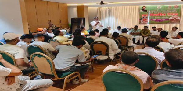 राजद की बैठक में कोशी स्नातक विधान परिषद चुनाव की रणनीति पर चर्चा