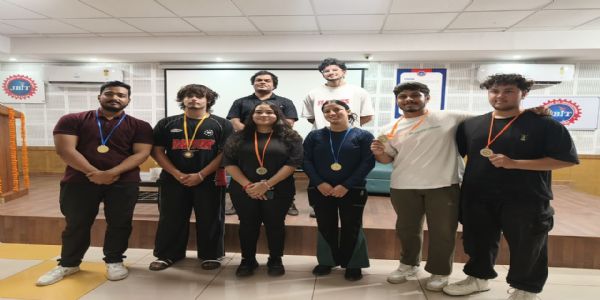 यूटीयू इंटरकॉलेजिएट पावर लिफ्टिंग टूर्नामेंट में टीएचडीसी-आईएचईटी को 6 मेडल