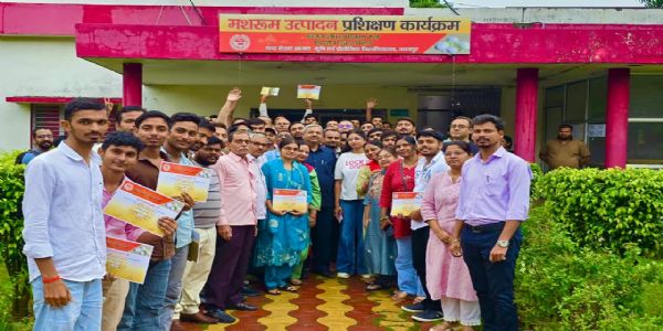 मशरूम उत्पादन से युवाओं और किसानों के लिए रोजगार के अवसर बढ़ेंगे : डॉ. खलील खान