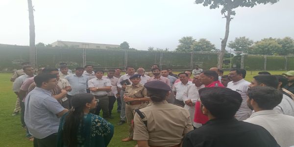 मुख्यमंत्री की खैरथल यात्रा को लेकर प्रशासन तैयारियों में जुटा