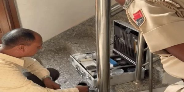 उदयपुर शहर के शांतिनाथ दिगम्बर जैन मंदिर में चोरी