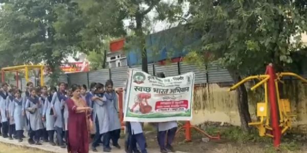 स्कूल की रसोई के गीले कचरे से बनेगी खाद, पिपलीवाला में वर्मीकंपोस्ट इकाई स्थापित