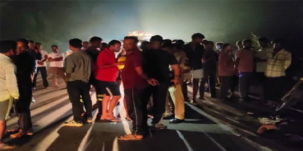 मवेशी से टकराई माेटरसाइकिल सीआरपीएफ जवान की हुई मौत, एक घायल