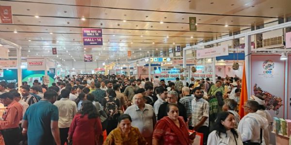 यूपीआईटीएस ने रचा इतिहास, 5.48 लाख से अधिक आगंतुकों ने देखे स्टाल और कारोबारी गतिविधियां
