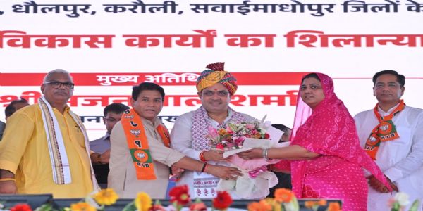भरतपुर संभाग में 453 करोड़ के 65 कार्यों का लोकार्पण, 540 करोड़ के 184 कार्यों का शिलान्यास