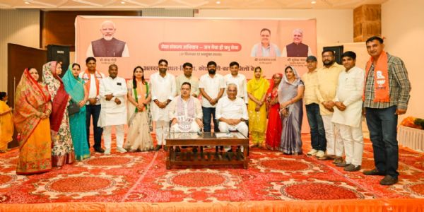 पंचायत चुनाव की तैयारियों में जुटी भाजपा, भजनलाल ने कार्यकर्ताओं को दिए निर्देश
