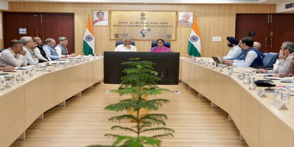 पर्यावरण मंत्री भूपेंद्र यादव ने दिल्ली में वायु प्रदूषण नियंत्रण को लेकर की बैठक