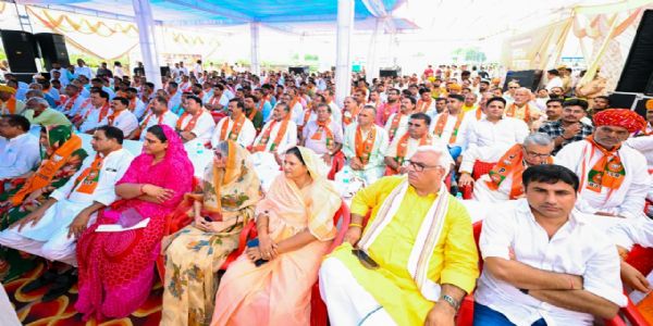 पंचायती राज चुनाव की तैयारियों में जुटें कार्यकर्ता : भजनलाल शर्मा