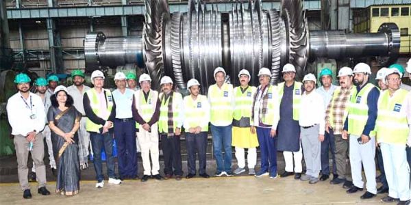 संसदीय प्राक्कलन समिति ने बीएचईएल हरिद्वार की विनिर्माण क्षमताओं का किया अवलोकन
