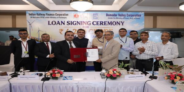 स्वच्छ ऊर्जा परियोजनाओं के लिए आईआरएफसी ने डीवीसी के साथ 4,200 करोड़ रुपये का ऋण समझौता किया