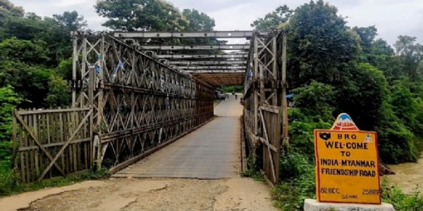 INDIA-MYANMAR BORDER. भारत म्यांमार सीमा INDIA-MYANMAR BORDER. भारत म्यांमार सीमा