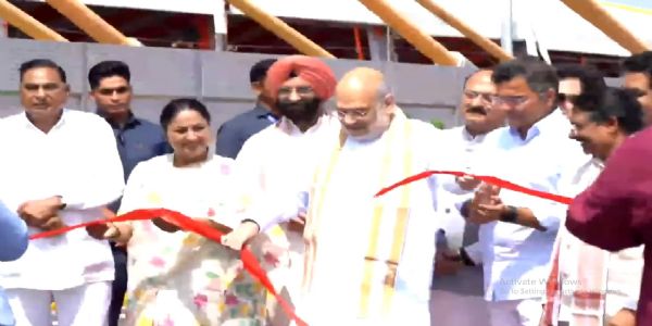 अमित शाह ने बारापुला फेज-3 और मुकरबा चौक अंडरपास का किया उद्घाटन, दो नए फ्लाईओवर का शिलान्यास