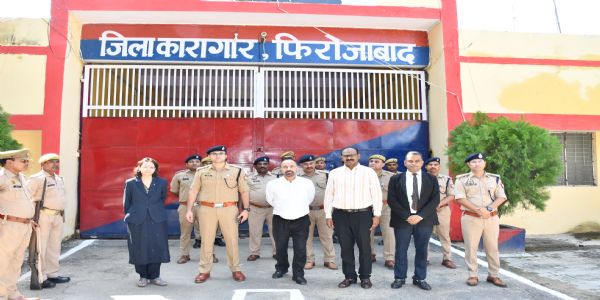 जिला जज ने डीएम-एसएसपी के साथ जेल में किया औचक निरीक्षण