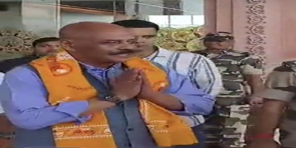 श्री राम जन्म भूमि मंदिर ट्रस्ट के नवनियुक्त सीईओ जितेंद्र मिश्र ने पहली बैठक में लिया हिस्सा