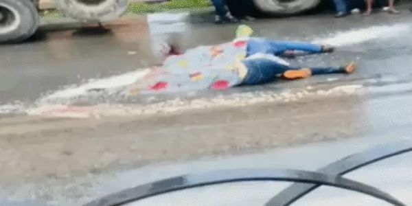 मुरैना: ट्रक ने बाइक सवार पिता-पुत्री को कुचला, दोनों की मौत, हादसे के बाद ट्रक छोड़कर फरार हुआ चालक