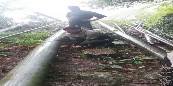 नड्डी क्षेत्र में भूस्खलन से पेयजल आपूर्ति प्रभावित, जल शक्ति विभाग ने शुरू किया बहाली का कार्य