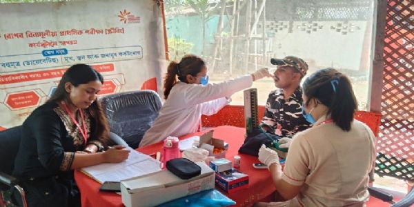 प्रथम वाहिनी एसएसबी की “जी” समवाय में स्वास्थ्य शिविर आयोजित