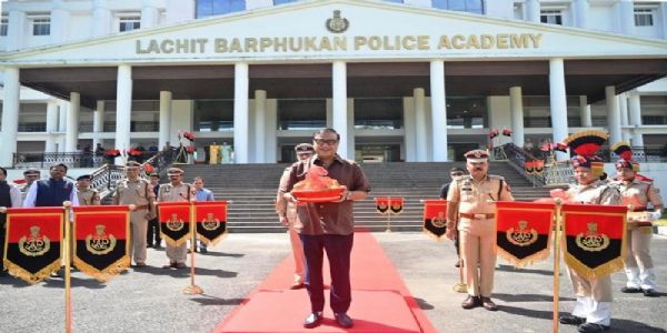 मुख्यमंत्री ने लचित बोरफुकन पुलिस अकादमी में इंफ्रास्ट्रक्चर डेवलपमेंट का लिया जायजा