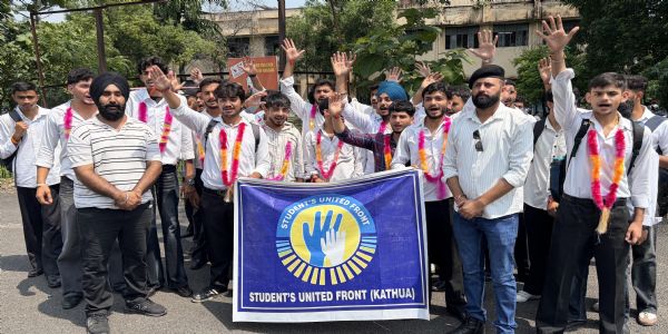 जीडीसी कठुआ में एसयूएफ की नई टीम गठित, 25 छात्रों को सौंपी जिम्मेदारियां