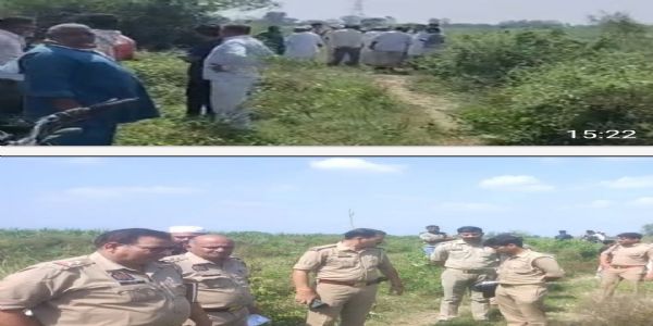 बिजनौर : आठ दिन से लापता व्यक्ति का शव गन्ने के खेत में मिला